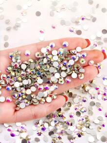DMC SS6-SS20 Flatback Crystal Rhinestones Premium Crystal Rhinestones Suitable For Nail Art, Phone Cases, Shoes, Clothing, Handmade DIY Decoration - Multicolor - View 7