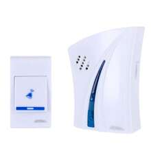 Wireless Doorbell With Plug-In And Adir 1097 Control For Home Or Business - White - View 1