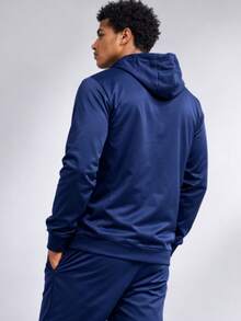 Men Shackets - Navy Blue - View 5