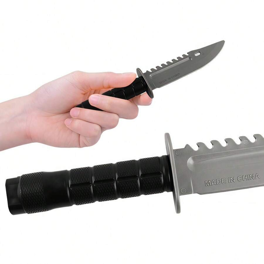 Plastic , Not Sharp, Halloween Decoration, And Harmless, Fake Knife, 9 Inch - Multicolor - View 1