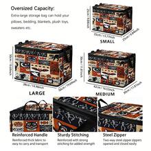 1pc Large Capacity Star-Shaped Lid Storage Box, Foldable Organizer Bin, Suitable For Blankets And Quilts, Equipped With Durable Zipper, Perfect Holiday Home Gift, Can Be Used For Under-Bed Storage. With Lid Organizer Bin, With Lid Storage Box, Extra Large Quilt Organizer Bin, With Lid Storage Box, Storage Box, With Lid Storage Box, Storage Cabinet, Medicine Storage Box, Box-Style Storage, Storage Bin, Cabinet - Multicolor - View 2
