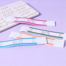 11pcs Dollar Sign Money Bundling Rubber Bands, Banknote Organizing Tape For Cashier Accounting - 11pcs - View 2
