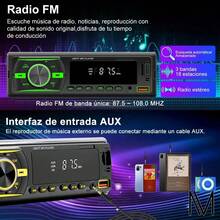 Car Stereo MP3 Bluetooth Audio Player With 2 USB Ports - A - View 3