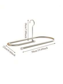 1pc Stainless Steel Bed Sheet Drying Rack, Foldable Drying Rack, Space-Saving, Suitable For Home And Balcony, Durable Stainless Steel Material, Can Be Used For Drying Blankets, Bed Sheets, Towels And Curtains, Home Decor, Home Storage Product - View 6