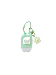 Botol Isi Ulang Pembersih Tangan Motif Bunga Sakura dengan Gantungan Kunci Pita, Anti Bocor, Cocok untuk Perjalanan dan Sekolah - MultiWarna - View 13