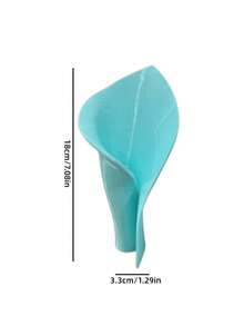 1/2pcs Artistic Shaped Vase Unique Flared Rim Vase Living Room Window Sill Tabletop Decor Stable Base Anti-Tip Suitable For Dried Flowers Artificial Flowers Exquisite Gift Ornament - Hem - View 10