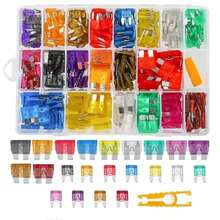1 Box, Car Blade Fuses, Small And Medium Size Universal Automotive Fuse Sheets, Multi-Specification Car Fuse Set - 300pcs - View 8