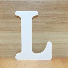 6 Inch White Wooden Letters, Unfinished Wooden Letters, Suitable For Wall Decoration, Standing Decorative Letters, Sliced Sign Decoration, Can Be Used For Crafts, Home Party Projects, Birthdays, Graduations, Etc., The Best Gift Choice. - 1PC - View 20