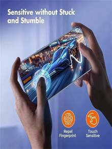 5pcs Ultra HD Tempered Glass Screen Protector, Compatible With IPhone 17/17 Air/15 Pro Max/16 Pro Max/16/15/14/13/12/11/Plus/Mini/XS Max/XR/X, One-Tap Installation, 9H+ Tempered Glass Film, Anti-Fingerprint, Full Coverage, Compatible With Phone Cases - Clear - View 6