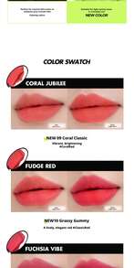 Rom&Nd Blur Fudge Tint 霧面唇釉 絲絨啞光妝效 柔焦唇紋 防暈染 保濕配方 輕盈舒適 - #01 柚子珊瑚色 - 查看 6