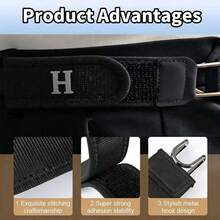 1Pc/2/4Pcs Invisible No-Buckle Elastic Polyester Belt, Tactical Metal Hook Belt, Adjustable Comfortable Invisible Design, Tighten Waist Without Buckle, Suitable For Daily Commute, Pants Waist Fixing, Men's Outdoor Tactical Accessory - Multicolor - View 5