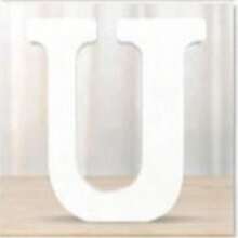 6 Inch White Wooden Letters, Unfinished Wooden Letters, Suitable For Wall Decoration, Standing Decorative Letters, Sliced Sign Decoration, Can Be Used For Crafts, Home Party Projects, Birthdays, Graduations, Etc., The Best Gift Choice. - A - View 18