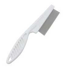 2pcs Stainless Steel Cat Flea Comb, Tear Stain Remover Flea Comb, Fine Tooth Rabbit Brush Stainless Steel Rabbit Brush Pet Comb Cat Dense Tooth Comb Dog Deshedding Brush Flea Comb Pet Comb Pet Supplies - White - View 13