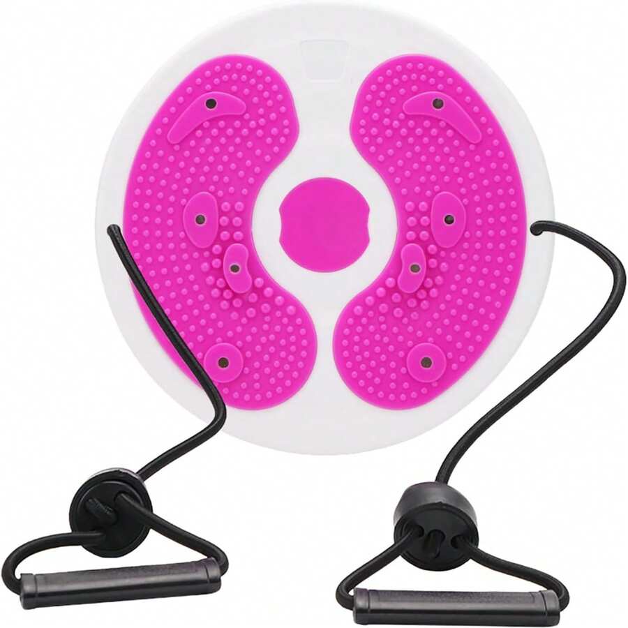 Portable Waist Twisting Disc With Drawstring, Home & Gym Fitness Equipment, Waist Twist Board For Yoga Pilates, Waist Core Shaping Training - Multicolor - View 1