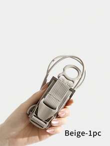 2-In-1 Adjustable Luggage Strap With Lock Buckle, Multifunctional Quick Release Fastener, Lightweight Travel Accessory, Suitable For Suitcases And Backpacks - Multicolor - View 8