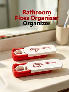 Pocket Mini Sliding Lid Floss Storage Box, Portable Floss Picks And Swabs Hygiene Storage Box, Sliding Lid Design, Dust-Proof And Hygienic, Lightweight And Space-Saving - Multicolor - View 2