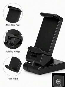 2pcs/1pc Airplane Phone Holder, Adjustable Foldable Clip-On Mount For Tray Tables And Seat Backs, Portable Travel Phone Stand With Non-Slip Pad For Desk Use And Hands-Free Viewing On Long Flights, Travel Essential - Multicolor - View 18