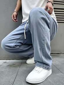Men Jeans - Light Blue - View 4