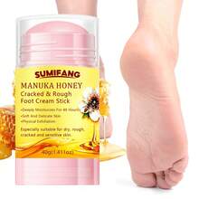 Balsem Stik Pelembap Perawatan Kaki Musim Gugur/Dingin, Mengandung Berbagai Bahan Pelembap, Hidrasi Tahan Lama, Memperbaiki Kaki Kering dan Kasar, Kapalan dan Tumit Pecah-pecah, Tekstur Tidak Berminyak, Cocok untuk Perawatan Kaki di Musim Dingin, Berat Bersih 40g - Honey - View 2