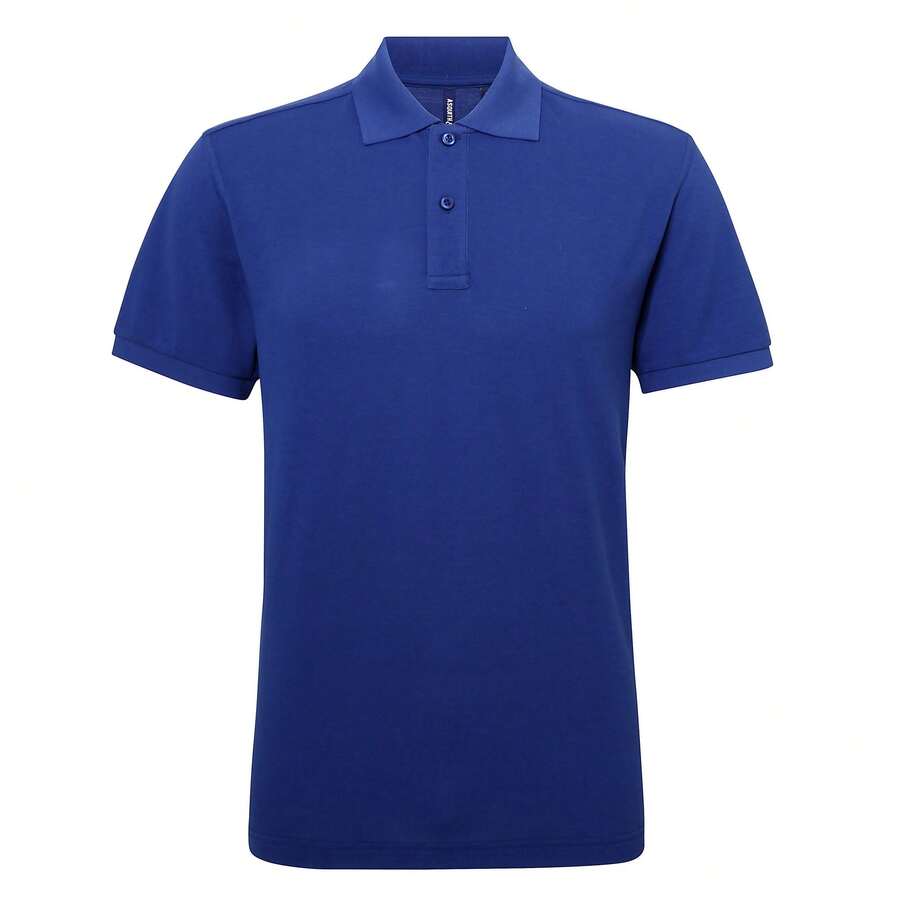 Roly Asquith & Fox Mens Short Sleeve Performance Blend Polo Shirt - Royal - View 1