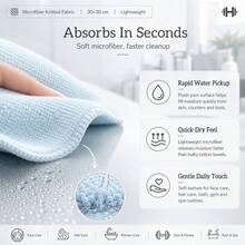 Microfiber Washcloths Towel And Face Cloths Pack Of 24/4/8/12, 12" X 12" Highly Absorbent And Soft Face Towels Wash Cloths For Bathroom, Gym, Hotel And Spa, Fast Drying Multi-Purpose Cleaning Cloth - Multicolor - View 8