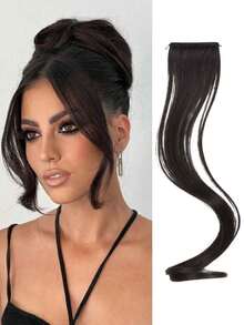 Dragon Beard Bangs Wig, V-Shaped Slight Curls, Light And Natural, Flattering The Face Shape, V-Shaped Bangs - Multicolor - View 1