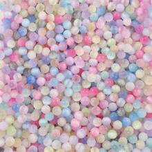 6mm Cat Eye Glass Beads Bracelet Making Kit Smooth Gradient Glass Beads Crystal Round Beads For Jewelry Making Bracelets DIY Crafts With Spacer Beads And Charms 75pcs 20g - 20 Grams - View 1