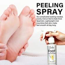 Foot Exfoliating Spray, No Soaking Required. Directly Spray To Soften Thick Dead Skin And Calluses On Soles. Gently Removes Old Keratin While Moisturizing And Soothing Foot Skin, Relieving Dryness And Roughness. 100ml - None - View 2