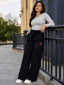 Women Pants - Black - View 4
