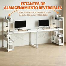 Office Desk - Black - View 10