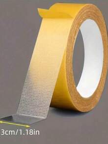 3 Rolls High Adhesive Fabric Tape, No-Cut Multi-Functional Seamless Hem Tape, Suitable For Fabric, Clothing, Carpet, Leather, Plastic Surfaces - Indoor & Outdoor Use, Strong Adhesive Double-Sided Tape With Grid Backing, No Residue - Multicolor - View 11