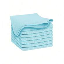 Microfiber Washcloths Towel And Face Cloths Pack Of 24/4/8/12, 12" X 12" Highly Absorbent And Soft Face Towels Wash Cloths For Bathroom, Gym, Hotel And Spa, Fast Drying Multi-Purpose Cleaning Cloth - Multicolor - View 21