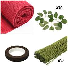 Multi-Color Thick Crepe Paper Handmade Floral Material 9.8 Inch * 8 Feet Thick Paper Flowers Kindergarten Hand-Made White Flowers Crepe Paper - Multiple Styles - View 32