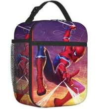 Disney 1pc Spider-Man Lune Bag - Non- Plastic Material, Suitable For Storage And Organization - Multicolor - View 4