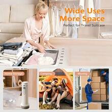 Portable Rechargeable Wireless Electric Vacuum Pump For Vacuum Storage Bags, Clothing Organization, Suitable For Home, Travel And Outdoor Camping - Space Saving,Travel Essential,Room Decor - View 2