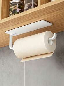 2/1pc Minimalist Kitchen/Bathroom Storage Rack, Can Be Used As Paper Towel Holder, Napkin Holder, Dishcloth Rack, Home Decor, Kitchen Accessories Storage, Bathroom Storage Rack/Kitchen Bathroom Accessories/Home /Halloween And Christmas Gifts - Upgraded Version - View 7
