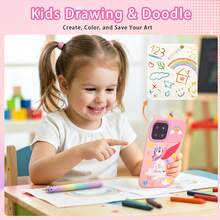 Kids Learning Smart Phone Toy With 2.8 Inch HD Screen Dual Camera Video Recording Educational Puzzle Games Lovely Gift For Children - Multicolor - View 6