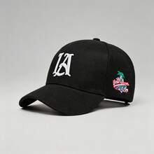 1pc Men's Gothic Embroidered Hats For Men Adjustable Hats, UV Protection Sun Hat, Perfect For Casual Wear, Parties, Travel, And Holiday Gifts,The Best Gift For Mom And Loved Ones - Multicolor - View 14