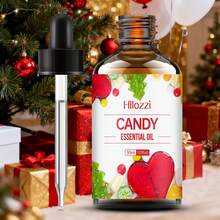 Hllozzi 30ml Minyak Esensial Gingerbread Man + 30ml Minyak Esensial Caramel Pudding + 30ml Minyak Esensial Candy: Satu set wewangian hangat dan manis yang sempurna untuk momen-momen nyaman. Ideal untuk digunakan di rumah, pesta, dan mobil. Hadiah Natal. - Kue Jahe + Puding Karamel + Permen - View 4