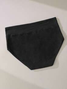 5pcs Women Mid Waist Pure Cotton Comfortable Breathable Triangle Panties - Multicolor - View 6