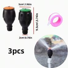 Heavy Duty 360° Rotating Sprinkler Head, Suitable For Lawn Garden Farm Agricultural Irrigation System, Easy Installation, Ideal Choice For Irrigation Tools - A - View 6