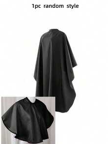 4/1pc Professional Hair Salon Apron - Extra Wide & Extra Long, Hairdressing Cape, Suitable For Plus Size, Durable Black Material, With Adjustable Neck Strap And Buckle, Suitable For Hair Dyeing, Perming, Styling Protection/Halloween, Leopard Print, Cheetah Print, Cheap, Sheer, Cheetah, Acne Patch, Animal Print, Travel Essential - Multicolor - View 13
