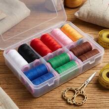 Polyester Sewing Thread Set For Sewing Machines And Hand Stitching, All Purpose High Strength Thread Spools For Quilting, Embroidery, Serger, DIY Crafts, - Resistance Band - View 10