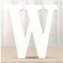 6 Inch White Wooden Letters, Unfinished Wooden Letters, Suitable For Wall Decoration, Standing Decorative Letters, Sliced Sign Decoration, Can Be Used For Crafts, Home Party Projects, Birthdays, Graduations, Etc., The Best Gift Choice. - A - View 17