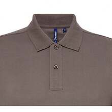 Roly Asquith & Fox Mens Short Sleeve Performance Blend Polo Shirt - Slate - View 4