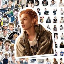 70pcs CORTI/S Boy Group Stickers, Handsome Youthful Aesthetic Highly Attractive Peripheral Stickers For Decorating Notebooks, Luggage, Skateboards, Water Bottles, Phone Cases, Tablets, Gift For Friends - Multicolor - View 7