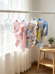 1pc/5pcs Mini Metal Pet Clothes Hangers, Non-Slip Puppy & Kitten Clothing Rack, Miniature Non-Slip Hangers For Puppy & Kitten Apparel, Pet Wardrobe Drying, Storage & Display Rack, Dog Supplies, Cat Supplies - Multicolor - View 8