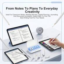 Replacement Tips For Apple Pencil Pro/3rd/2nd/1st Generation, With Storage Box, Precise Control Wear-Resistant Tips, Compatible With IPad Pencil Accessories - Multicolor - View 5