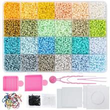 SMI Fine [Macaron Color Scheme] Adult Mini Fused Bead Art Kit, Includes Tools, Suitable For Making Jewelry, Pendants, And Iron-On Bead Art Projects - Multicolor - View 10