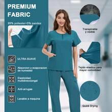 Scrub Sets - Green - View 4